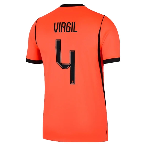 Niederlande Virgil van Dijk 4 Heimtrikot WM 2026 für Herren