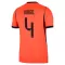 Niederlande Virgil van Dijk 4 Heimtrikot WM 2026 für Herren