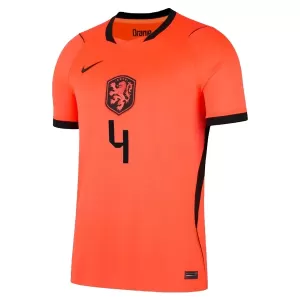 Niederlande Virgil van Dijk 4 Heimtrikot WM 2026 für Kinder