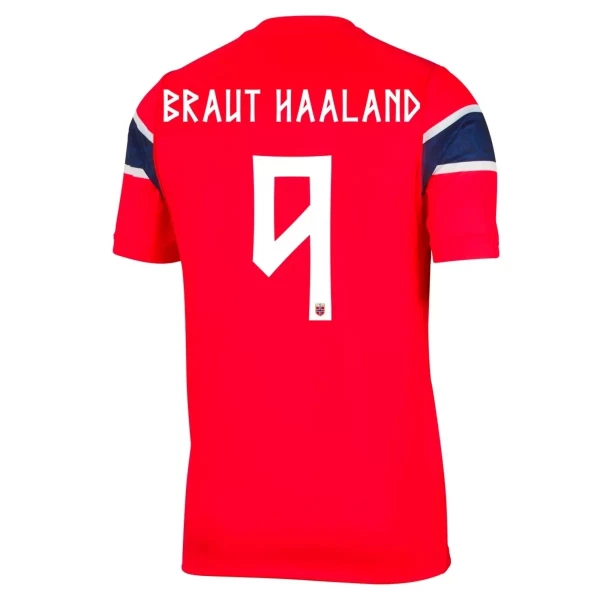 Norwegen Erling Haaland 9 Heimtrikot WM 2026 für Herren