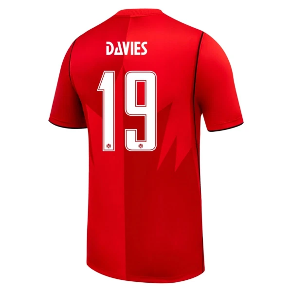 Kanada Alphonso Davies 19 Heimtrikot WM 2026 für Herren Kanada Alphonso Davies 19 Heimtrikot WM 2026 für Herren