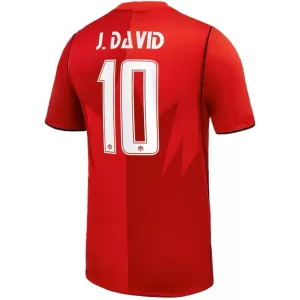 Kanada J. David 10 Heimtrikot WM 2026 für Herren