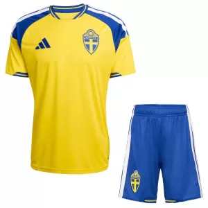 Schweden Heimtrikot WM 2026 für Kinder