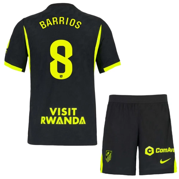 Atlético Madrid Barrios 8 Auswärtstrikot 26/27 für Kinder