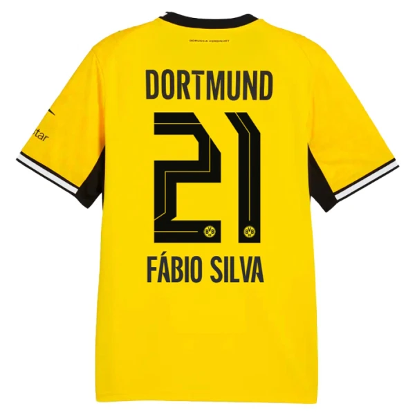 Borussia Dortmund Fabio Silva 21 Heimtrikot 26/27 für Herren Borussia Dortmund Fabio Silva 21 Heimtrikot 26/27 für Herren