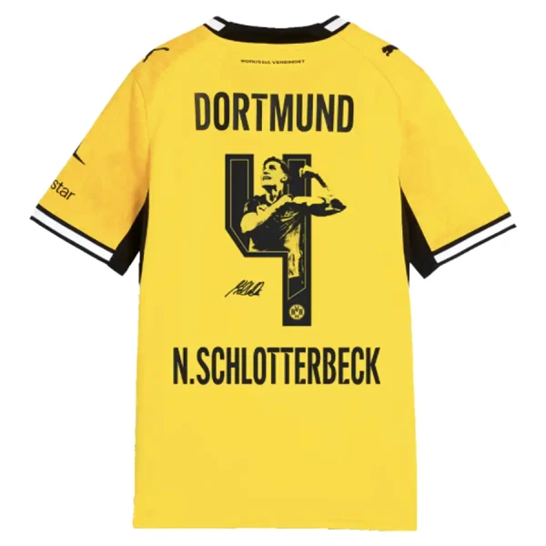 Borussia Dortmund Nico Schlotterbeck 4 Heimtrikot 26/27 für Herren (Speziell) Borussia Dortmund Nico Schlotterbeck 4 Heimtrikot 26/27 für Herren (Speziell)