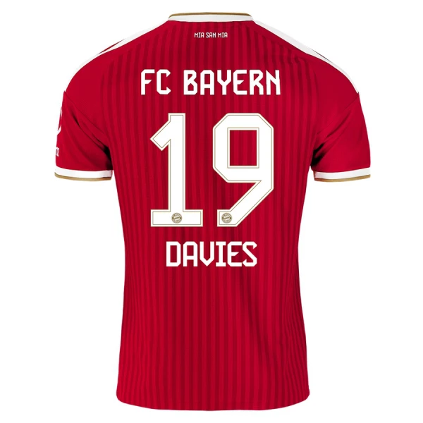 FC Bayern München Alphonso Davies 19 Heimtrikot 26/27 für Herren FC Bayern München Alphonso Davies 19 Heimtrikot 26/27 für Herren