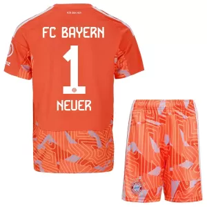 FC Bayern München Manuel Neuer 1 Torwart Auswärtstrikot 26/27 für Kinder