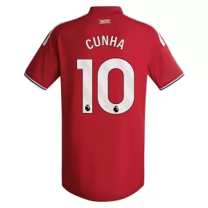 Manchester United Cunha 10 Heimtrikot 26/27 für Herren