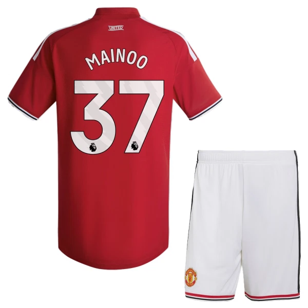 Manchester United Mainoo 37 Heimtrikot 26/27 für Kinder Manchester United Mainoo 37 Heimtrikot 26/27 für Kinder
