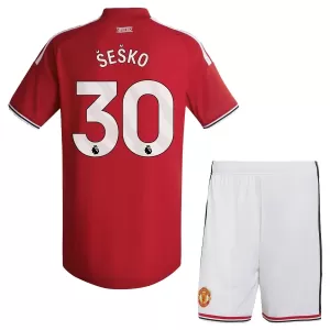 Manchester United Sesko 30 Heimtrikot 26/27 für Kinder