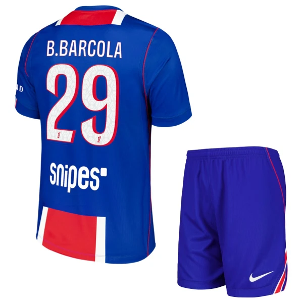 Paris Saint-Germain Bradley Barcola 29 Heimtrikot 26/27 für Kinder Paris Saint-Germain Bradley Barcola 29 Heimtrikot 26/27 für Kinder