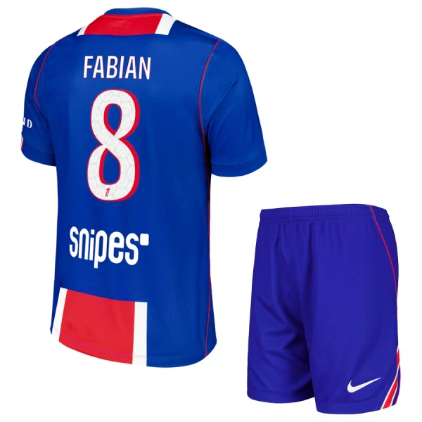 Paris Saint-Germain Fabian Ruiz 8 Heimtrikot 26/27 für Kinder Paris Saint-Germain Fabian Ruiz 8 Heimtrikot 26/27 für Kinder
