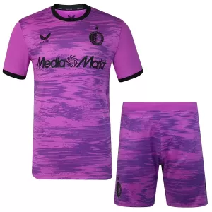 Feyenoord Rotterdam Torwart Trikot 26/27 für Kinder Lila
