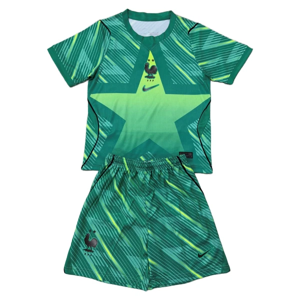 Frankreich Torwart Ausweichtrikot WM 2026 für Kinder Frankreich Torwart Ausweichtrikot WM 2026 für Kinder
