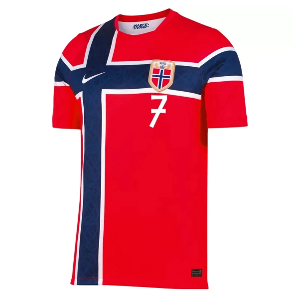 Norwegen Sorloth 7 Heimtrikot WM 2026 für Herren