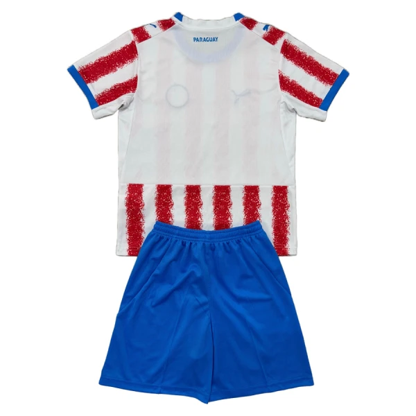 Paraguay Heimtrikot WM 2026 für Kinder
