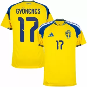 Schweden Gyokeres 17 Heimtrikot WM 2026 für Herren