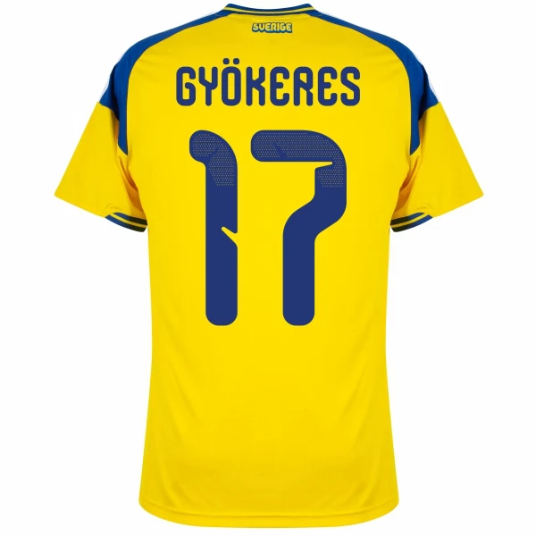 Schweden Gyokeres 17 Heimtrikot WM 2026 für Herren