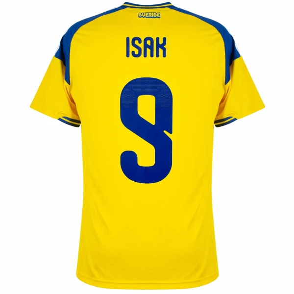 Schweden Isak 9 Heimtrikot WM 2026 für Herren