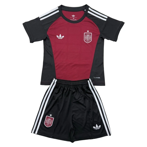 Spanien Torwart Trikot WM 2026 für Kinder Rot Spanien Torwart Trikot WM 2026 für Kinder Rot