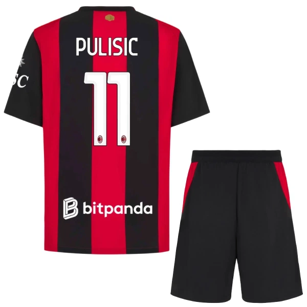 AC Milan Christian Pulišić 11 Heimtrikot 26/27 für Kinder