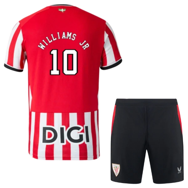 Athletic Bilbao Williams JR 10 Heimtrikot 26/27 für Kinder