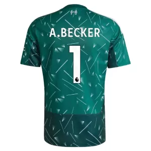 Liverpool Alisson Becker 1 Torwart Heimtrikot 26/27 für Herren Grün