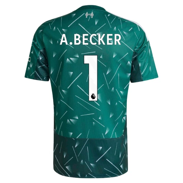 Liverpool Alisson Becker 1 Torwart Heimtrikot 26/27 für Herren Grün