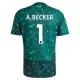 Liverpool Alisson Becker 1 Torwart Heimtrikot 26/27 für Kinder Grün