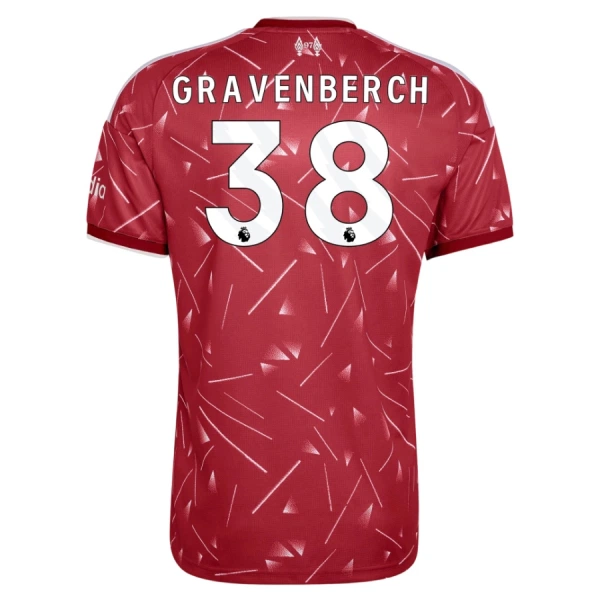 Liverpool Gravenberch 38 Heimtrikot 26/27 für Herren Liverpool Gravenberch 38 Heimtrikot 26/27 für Herren