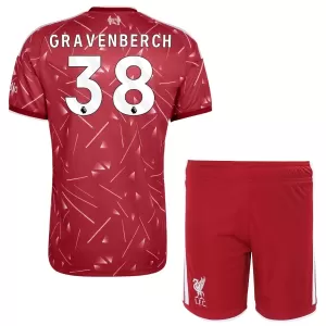 Liverpool Gravenberch 38 Heimtrikot 26/27 für Kinder