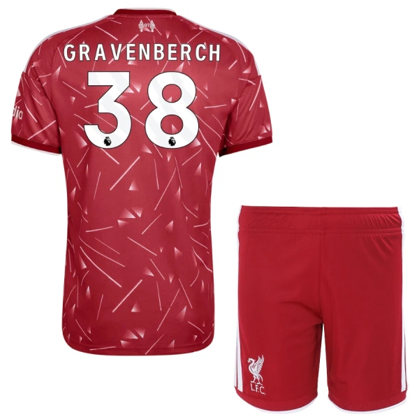 Liverpool Gravenberch 38 Heimtrikot 26/27 für Kinder Liverpool Gravenberch 38 Heimtrikot 26/27 für Kinder