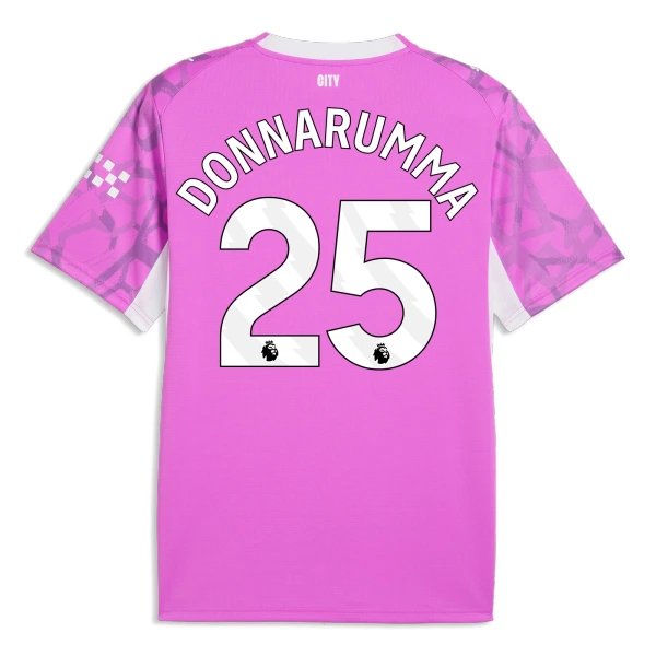 Manchester City Gianluigi Donnarumma 25 Torwart Auswärtstrikot 26/27 für Herren Rosa Manchester City Gianluigi Donnarumma 25 Torwart Auswärtstrikot 26/27 für Herren Rosa