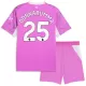 Manchester City Gianluigi Donnarumma 25 Torwart Auswärtstrikot 26/27 für Kinder Rosa