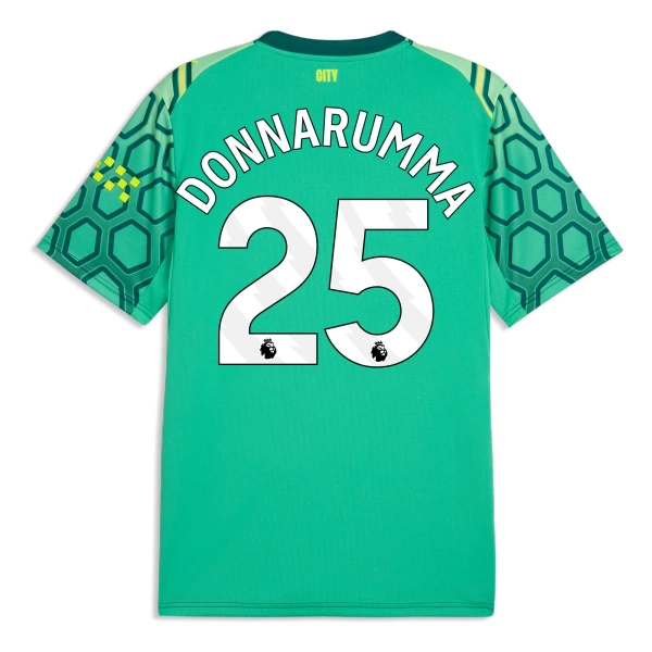 Manchester City Gianluigi Donnarumma 25 Torwart Heimtrikot 26/27 für Herren Grün