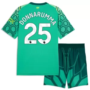 Manchester City Gianluigi Donnarumma 25 Torwart Heimtrikot 26/27 für Kinder Grün
