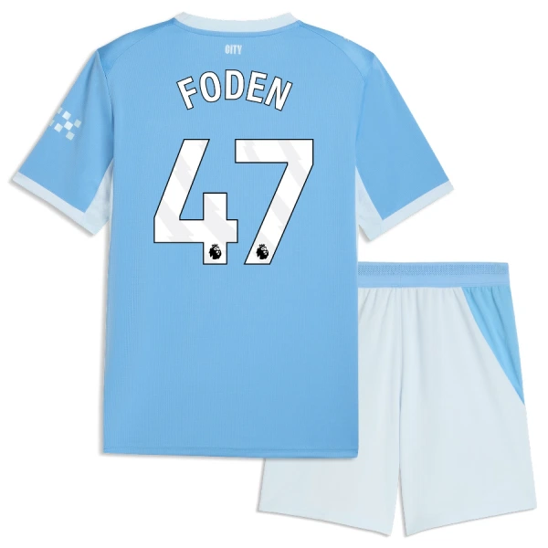 Manchester City Phil Foden 47 Heimtrikot 26/27 für Kinder Manchester City Phil Foden 47 Heimtrikot 26/27 für Kinder