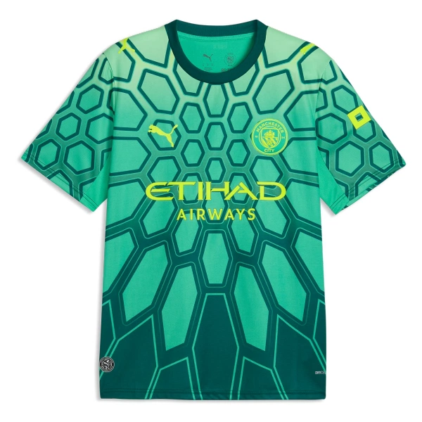 Manchester City Torwart Heimtrikot 26/27 für Herren Grün Manchester City Torwart Heimtrikot 26/27 für Herren Grün