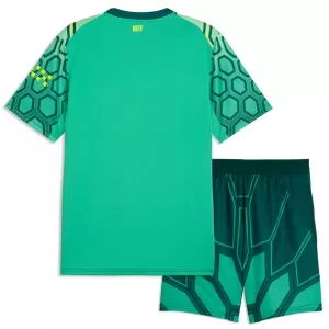 Manchester City Torwart Heimtrikot 26/27 für Kinder Grün