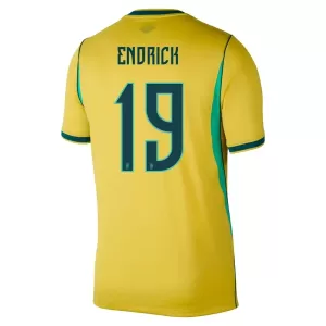Brasilien Endrick 19 Heimtrikot WM 2026 für Herren