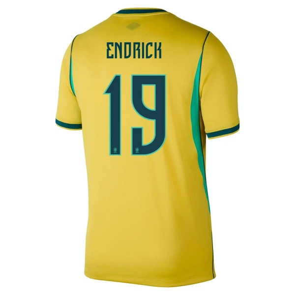 Brasilien Endrick 19 Heimtrikot WM 2026 für Herren Brasilien Endrick 19 Heimtrikot WM 2026 für Herren