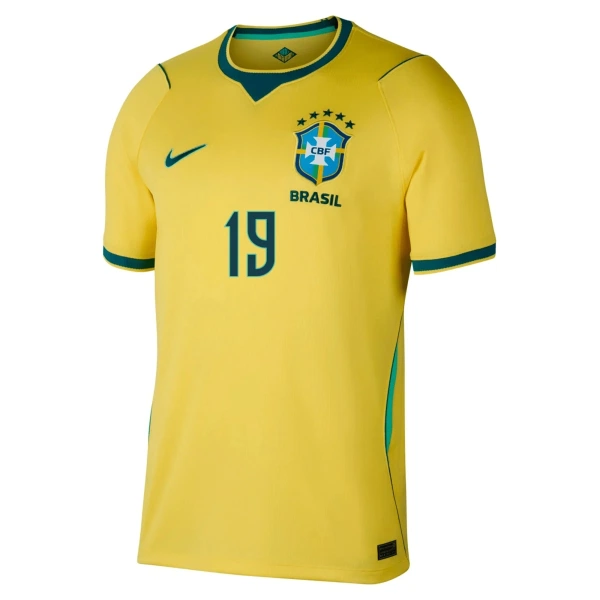 Brasilien Endrick 19 Heimtrikot WM 2026 für Herren