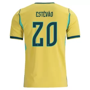 Brasilien Estevao 20 Heimtrikot WM 2026 für Herren