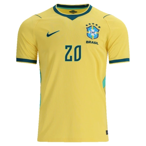 Brasilien Estevao 20 Heimtrikot WM 2026 für Herren