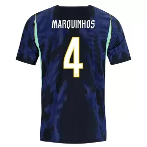 Brasilien Marquinhos 4 Auswärtstrikot WM 2026 für Herren