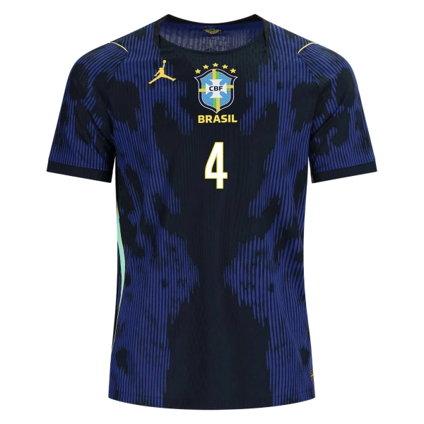 Brasilien Marquinhos 4 Auswärtstrikot WM 2026 für Herren