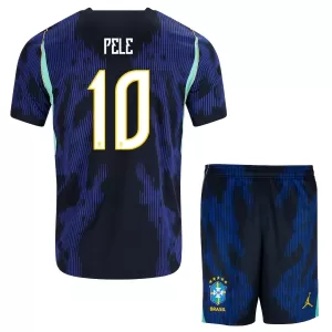 Brasilien Pele 10 Auswärtstrikot WM 2026 für Kinder