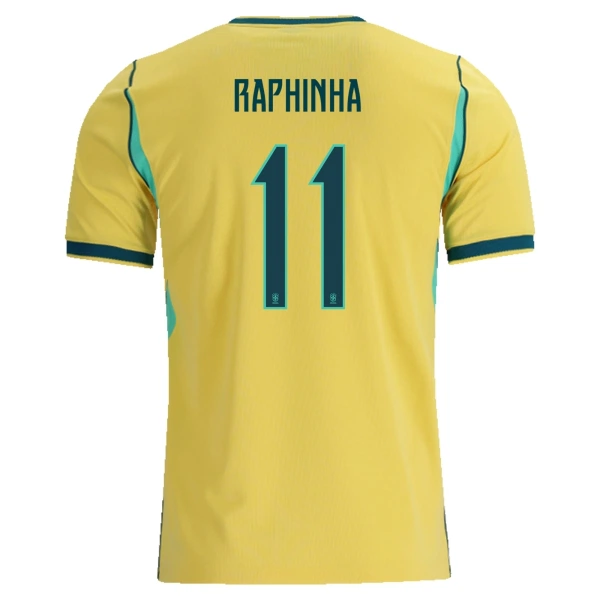 Brasilien Raphinha 11 Heimtrikot WM 2026 für Herren Brasilien Raphinha 11 Heimtrikot WM 2026 für Herren