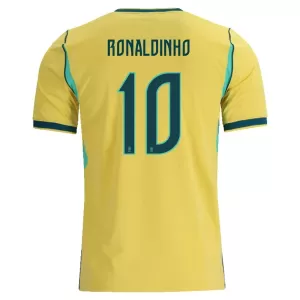 Brasilien Ronaldinho 10 Heimtrikot WM 2026 für Herren